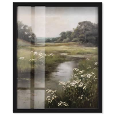 Quiet Waters Shadowbox by Art Remedy