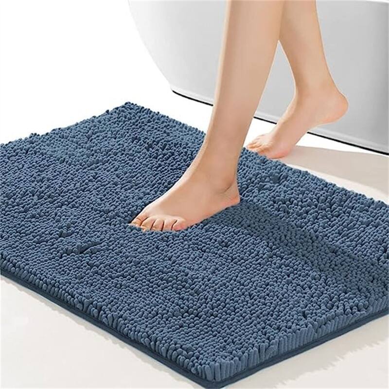 Non-Slip Bath Mat - Lake Blue - 17"×24"
