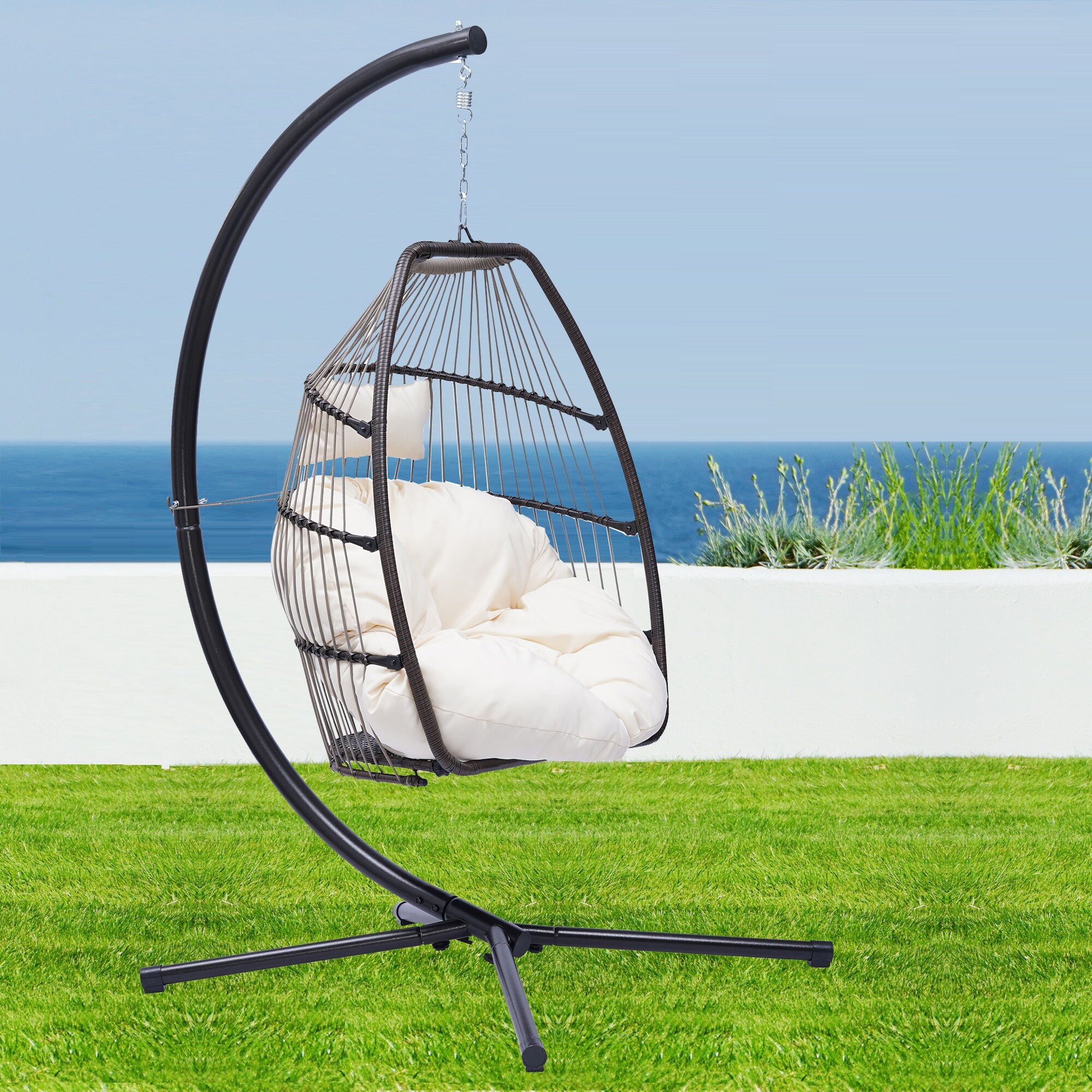 Barton hanging egg 2025 chair
