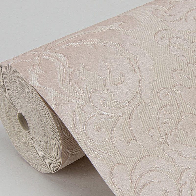 Sirpi Betina Rose Damask Wallpaper - 20.9 x 396 x 0.025