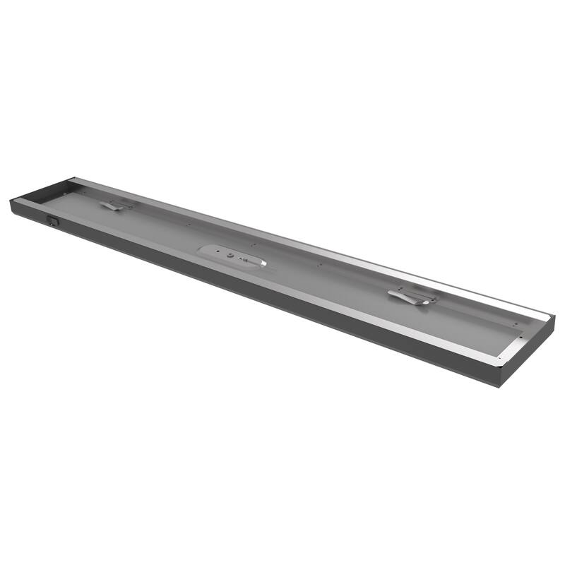 Blink Pro Plus 32W 5.5 in. x 36 in Surface Mount LED CCT Selectable 90 CRI Black Finish 120/277V Rectangular Shape