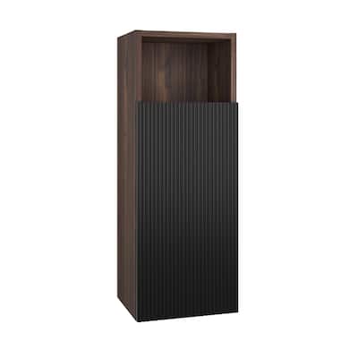 GDFStudio - Floating Wall-Mounted Side Cabinet, Handle-Free Storage Cabinet