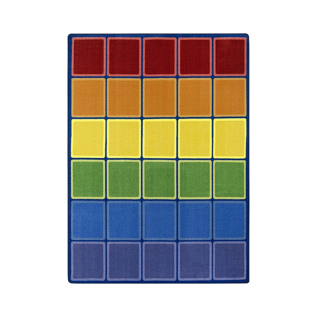 Color - durable soft decorative rug for home, living room & bedroom - 7' x 7' Round