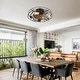 preview thumbnail 3 of 4, Industrial Style Led Ceiling Fan