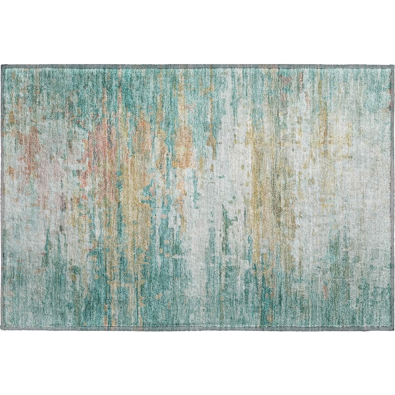 Premium Washable Super Soft Abstract Ombre Mayfield Rug