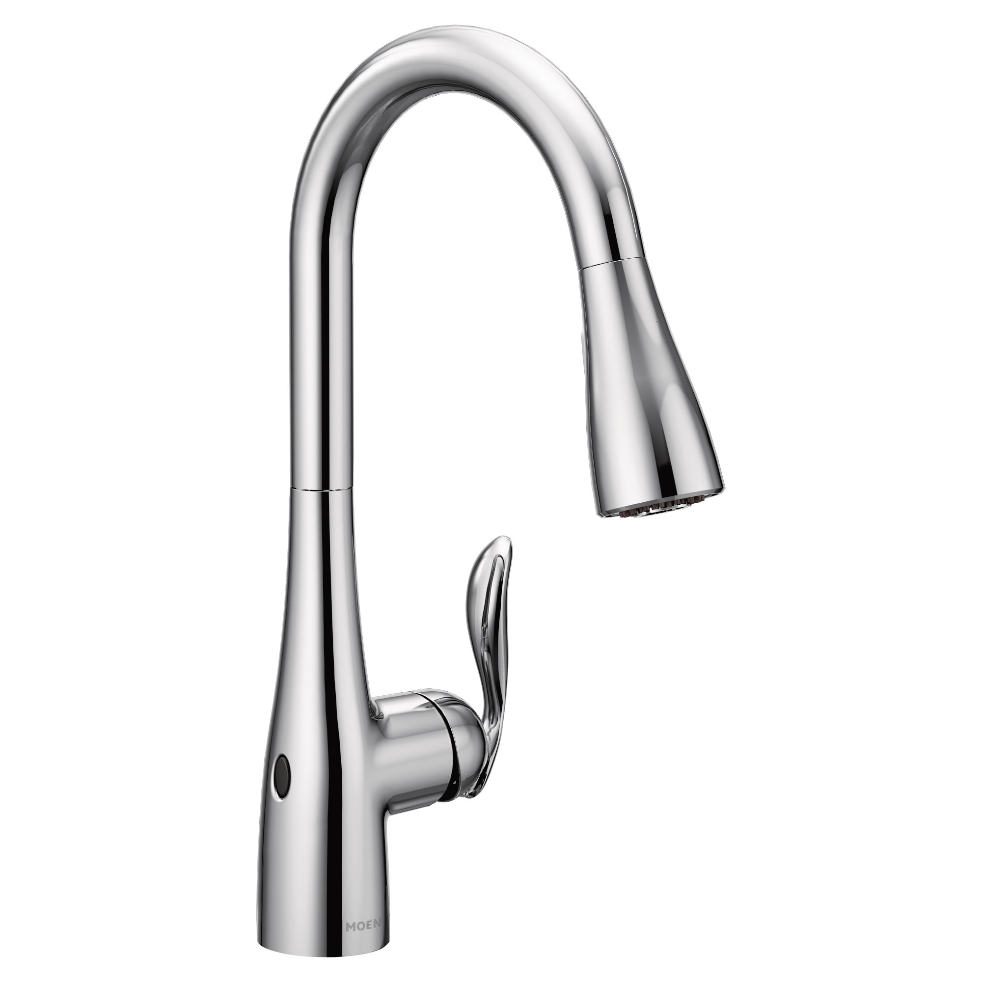 Shop Black Friday Deals On Moen 7594ew Arbor Pull Down High Arc Kitchen Faucet With Motionsense