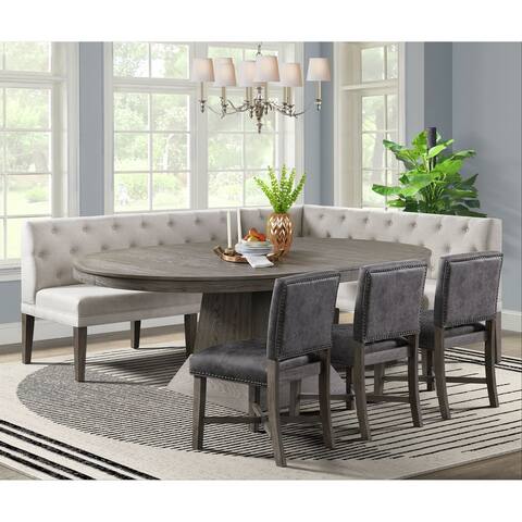 Picket House Furnishings Modesto 6PC Dining Set in Grey