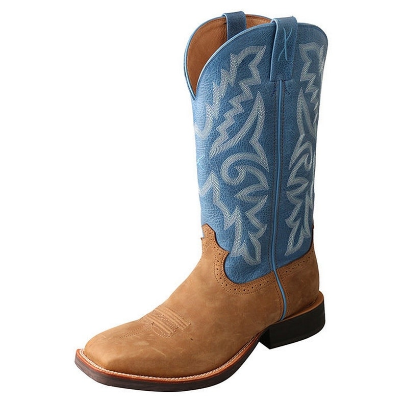 tan western boots