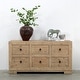 preview thumbnail 2 of 11, Artissance Capri 68" Weathered Natural Pine Chest of Drawers (35" H x 18" D)