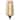 Irregular LED Decorative Vintage Edison Bulb, Dimmable, 2000K Soft Warm - Amber
