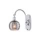 Option Polished Chrome / Light Smoke Deco Swirl