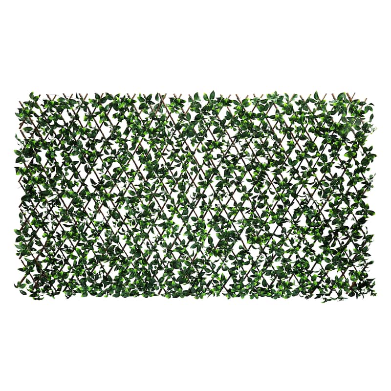 32" x 50" Faux Ivy Leaf Privacy Fence Screen Artificial Hedge Wall