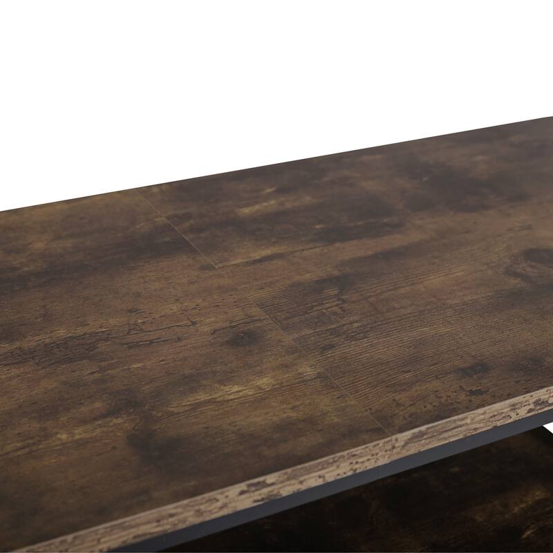 Rectangular TV Stand for TVs up to 75" Console Table