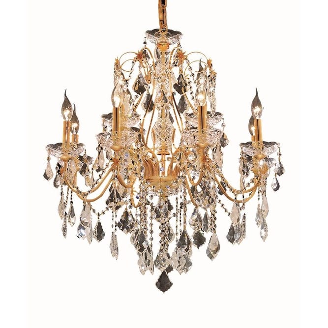 Fleur Illumination 12 light Gold Chandelier