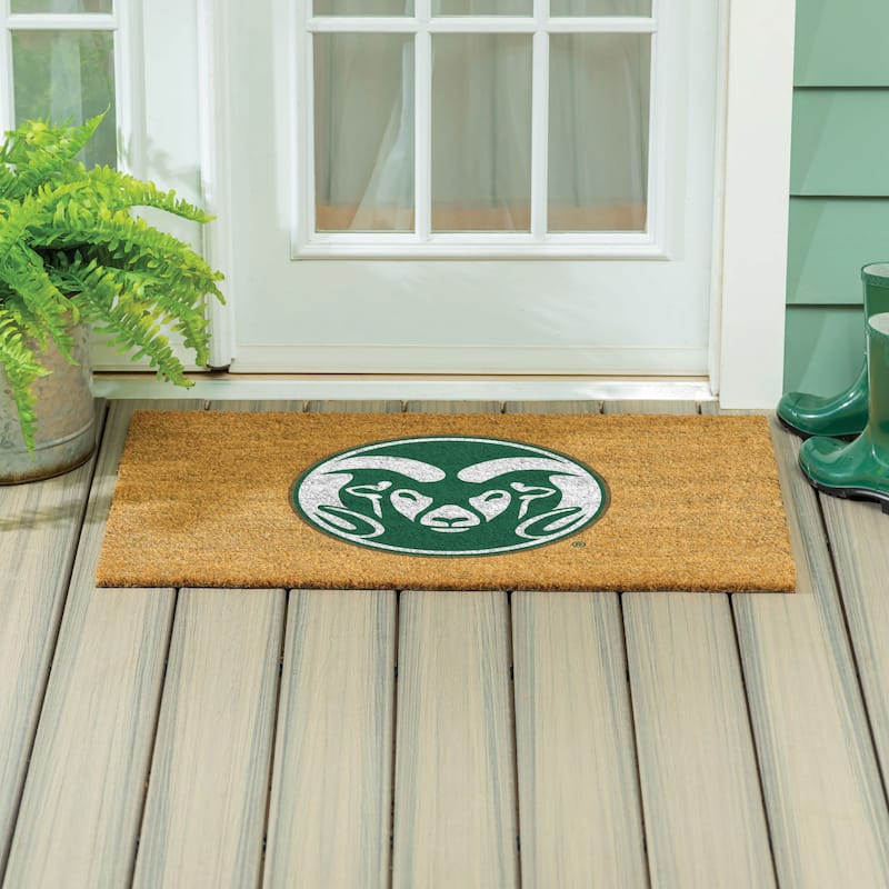 Colorado State University Full Color Indoor/Outdoor Coir Mat