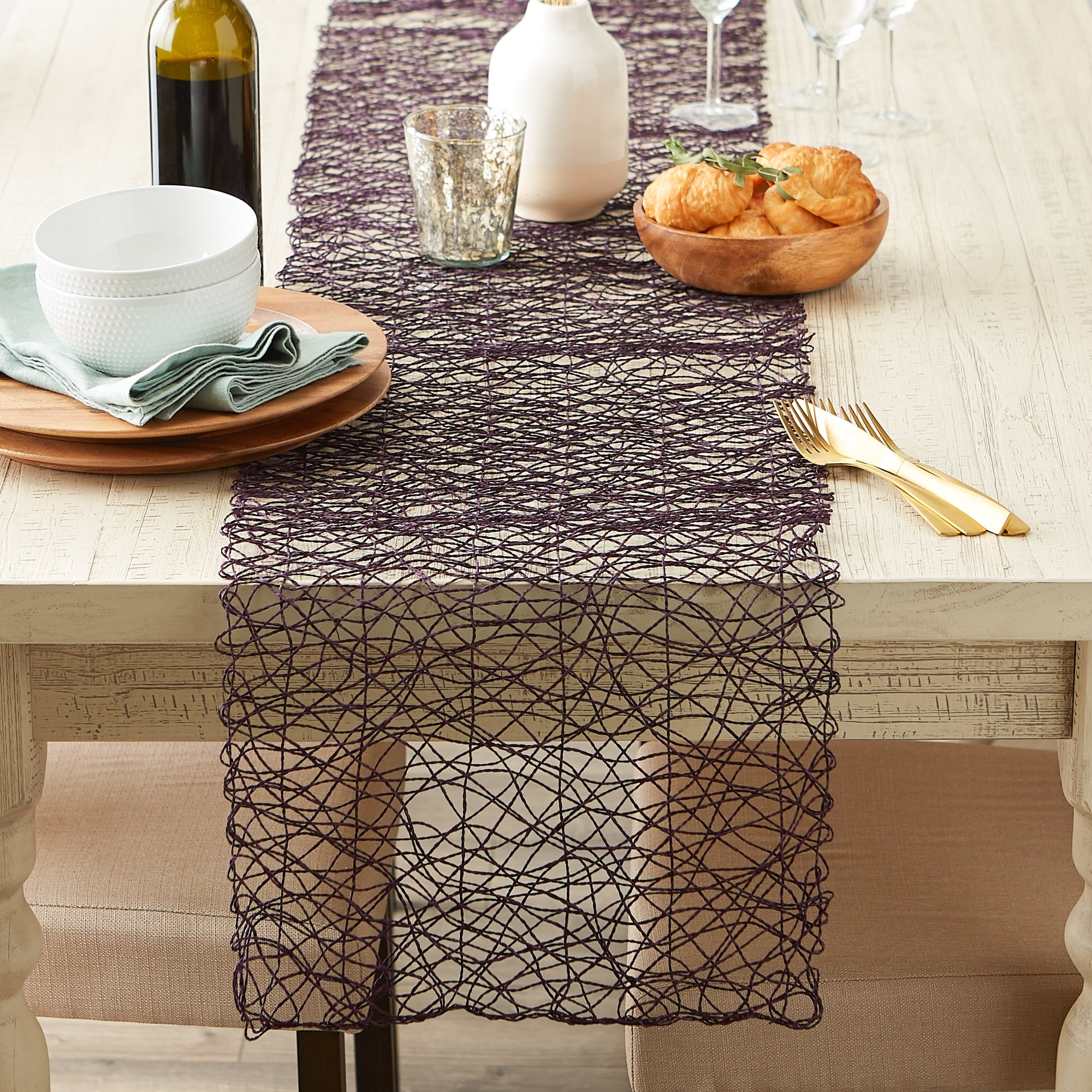 Woven Paper Table Runner