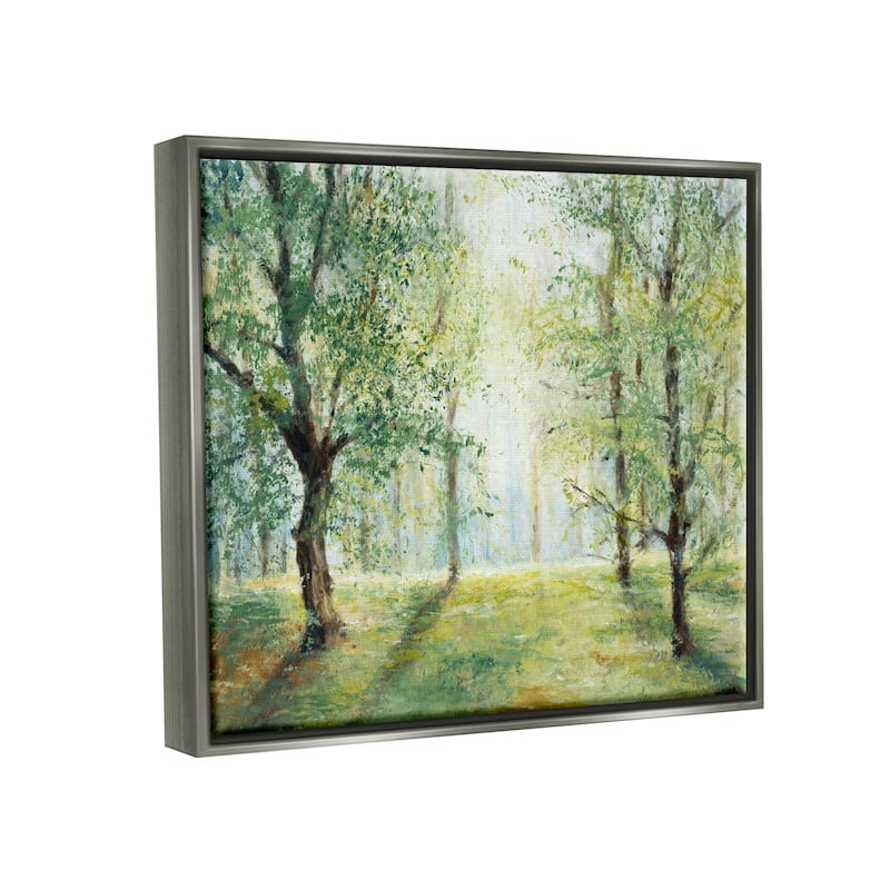 Stupell Grounded Beauty Landscape Framed Floater Canvas Wall Art Design by Lanie Loreth