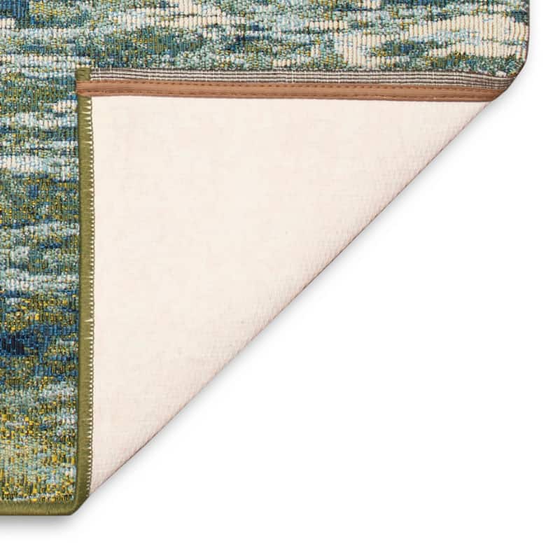 Liora Manne Esencia Caribe Indoor/Outdoor Mat Sea 2' x 2'10"