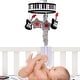 preview thumbnail 2 of 5, Lambs & Ivy Rock Star Musical Baby Crib Mobile Soother Toy - Guitar/Star