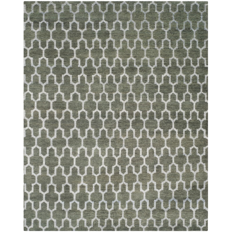 SAFAVIEH Hand-knotted Stone Wash Fionola Modern Wool Rug