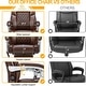 preview thumbnail 45 of 75, EROMMY Heated Massage Reclining Office Chair, 300 Lbs Capacity