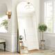 Modern Arched Dressing Mirror Full-length Floor Mirror with Standing