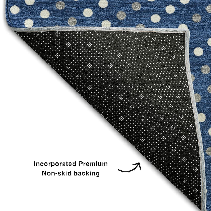 Premium Washable Super Soft Modern Confetti Mayfield Rug