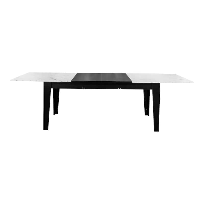 Dining Table, 106.3 in Large Extendable Kitchen Table