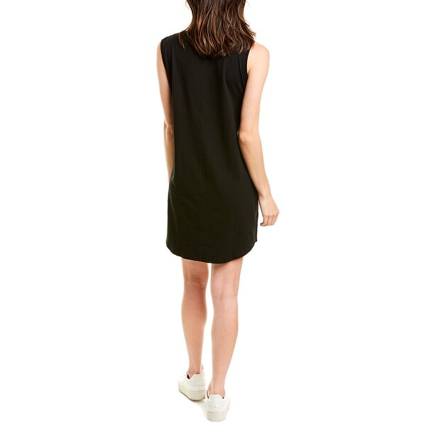 petite black tank dress