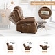 preview thumbnail 12 of 14, Power Recliner Chair with Massage and Heat, Faux Leather Electric Recliner with USB Port for Living Room