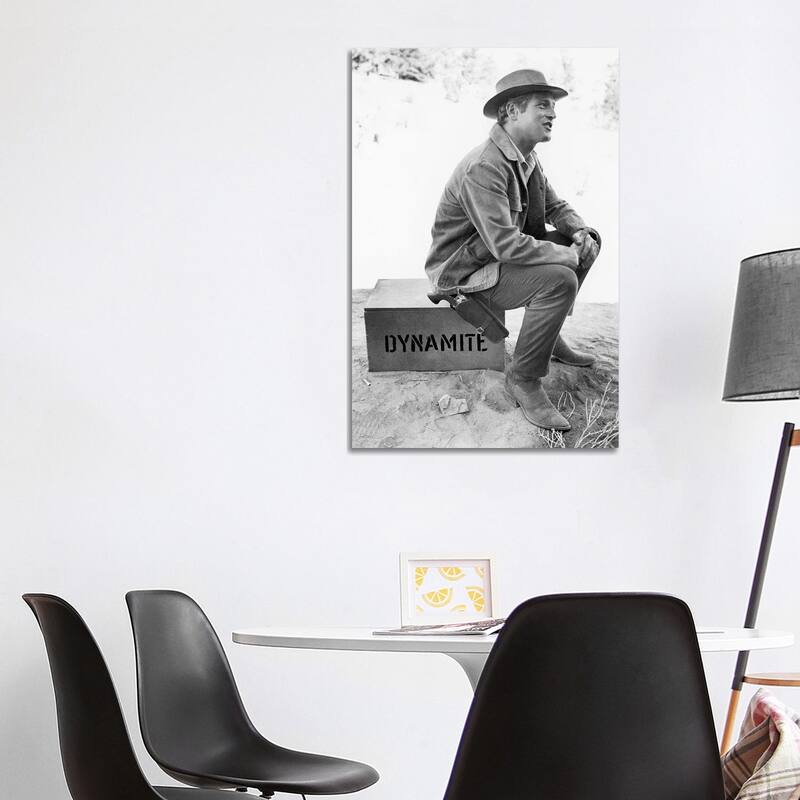 iCanvas "Paul Newman (1925-2008)" by Unknown Canvas Print - 40x26x1.5