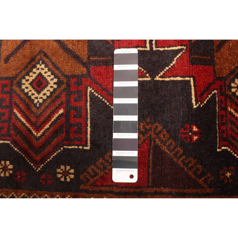 ECARPETGALLERY Hand-knotted Teimani Black Wool Rug - 3'0 x 4'7