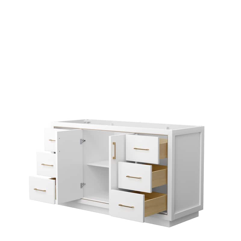 Icon Single Bathroom Vanity Cabinet, No Mirror