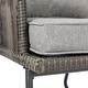 preview thumbnail 11 of 9, SAFAVIEH Outdoor Living Jensen 3-Piece Lounge Set - 26"W x 29"D x 32"H