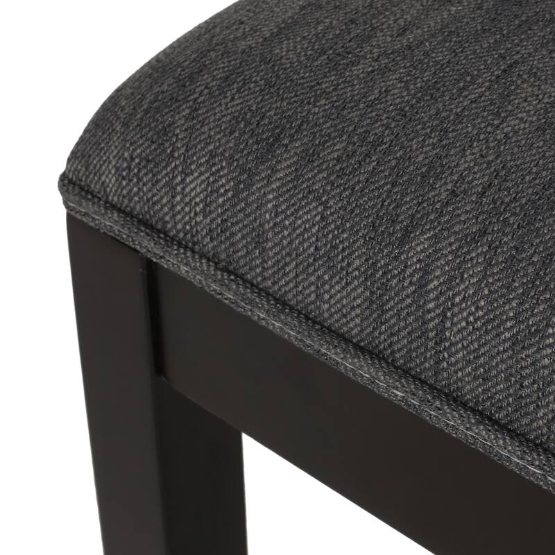 Thurber Upholstered Birch Wood Dining Chairs (Set of 2) by Christopher Knight Home
