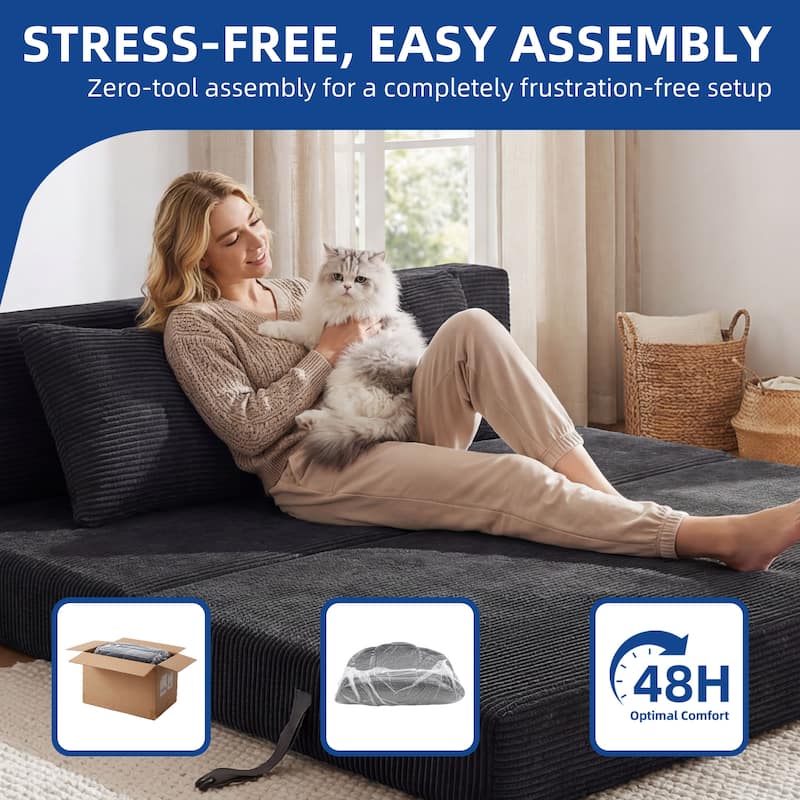 Moasis Convertible Folding Sofa Bed