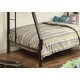 preview thumbnail 7 of 5, Twin/Full Bunk Bed with 20+20 Slat System & Built-in Ladder