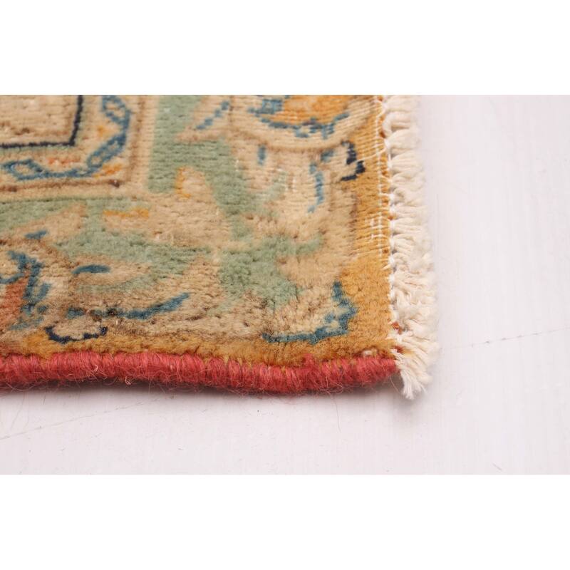 ECARPETGALLERY Hand-knotted Antalya Vintage Copper Wool Rug - 9'7 x 12'11