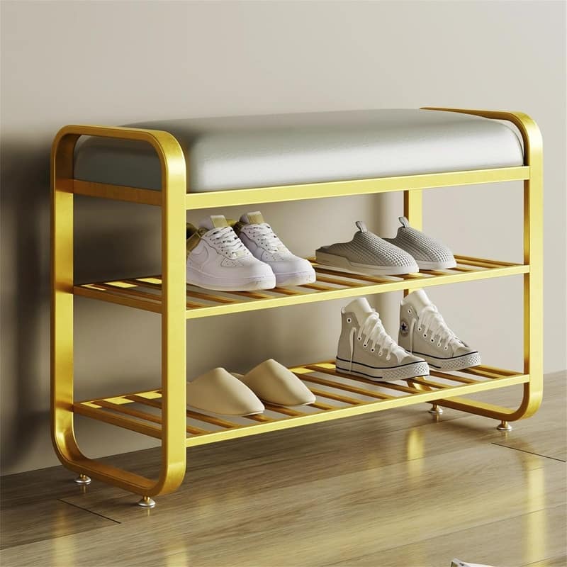 Shoe Bench,entryway Bench with Shoe Storage - 12.5"D x 23.6"W x 20.4"H