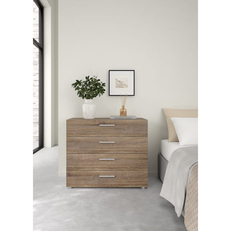 Porch & Den Angus Contemporary 4-drawer Engineered Wood Chest