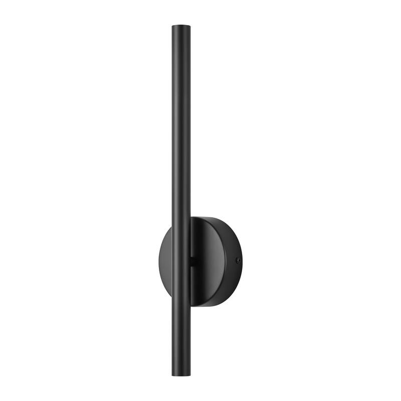 Modern Black Linear Integrated LED 3000K Warm Light Bathroom Vanity Light Wall Sconce