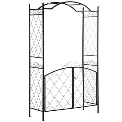 Outsunny 85" Garden Arch Arbor
