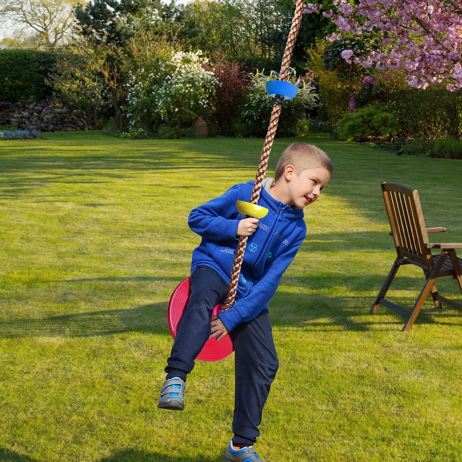 Rope swing disc seat sales