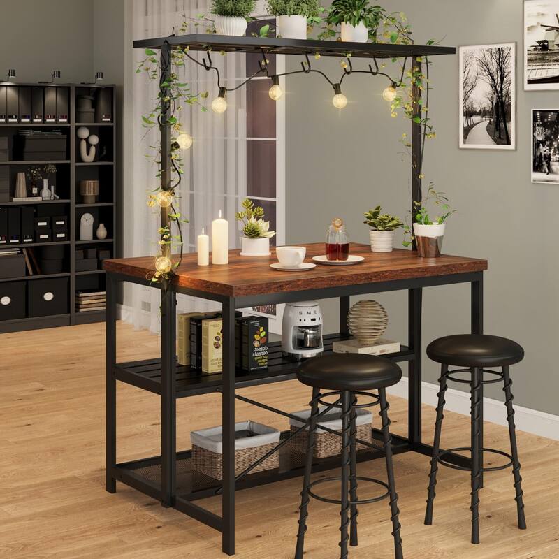42"/47"Kitchen Island with Storage