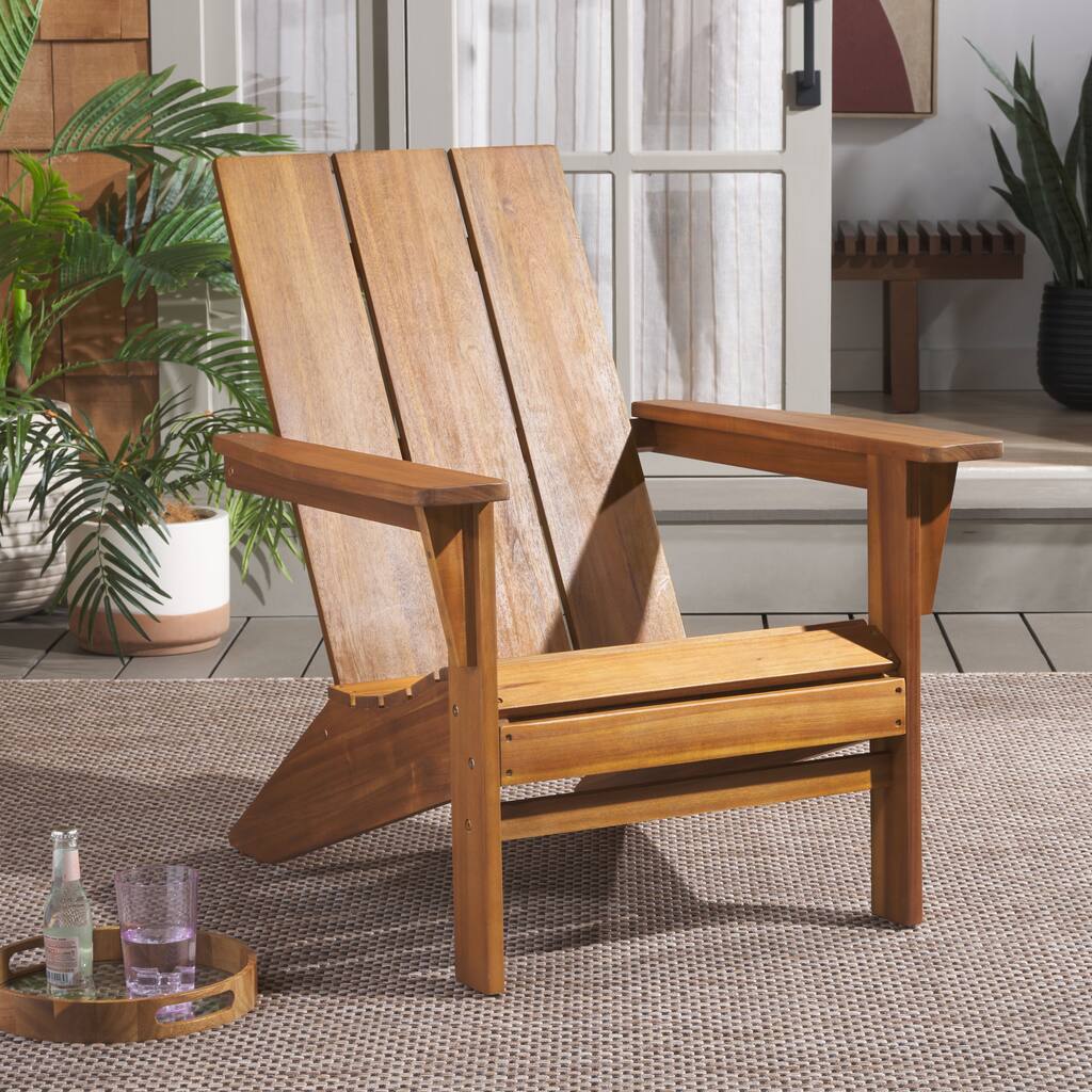 SAFAVIEH Outdoor Living Alton Adirondack Chair - 32"W x 30"D x 35"H