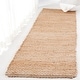 preview thumbnail 2 of 7, SAFAVIEH Handmade Lauren Ralph Lauren Emira Jute Rug 2'6" x 8' Runner - Natural - Runner
