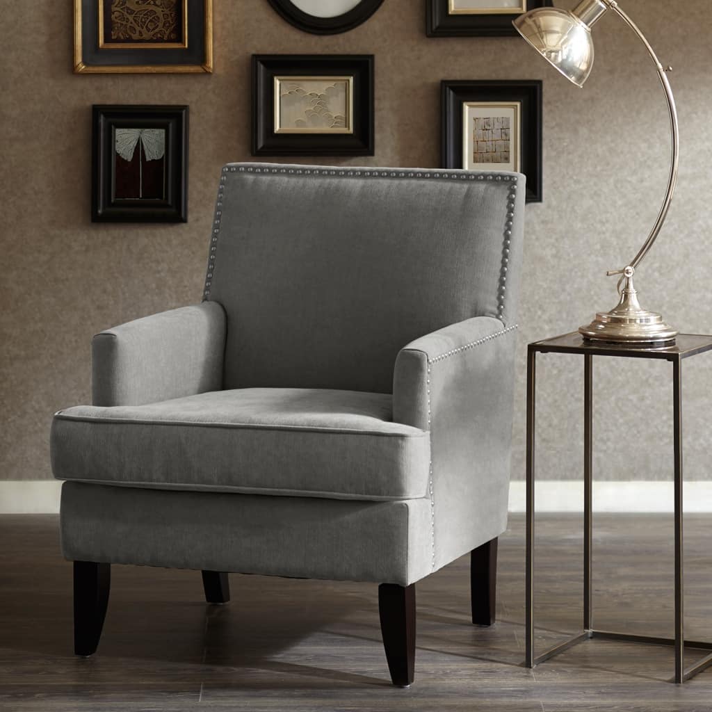 Track Arm Club Chair，Modern Accent Chair,for Living Room Bedroom Studio,Living Room Chairs Comfy Reading