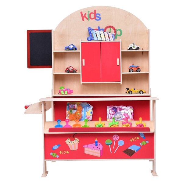 wooden pretend shop