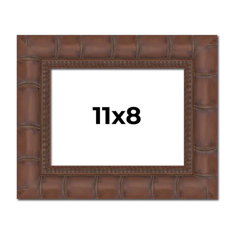 11x8 Frame Pewter Solid Wood Picture Frame Width 1.625 Inches | Interior Frame Depth 0.6875 Inches
