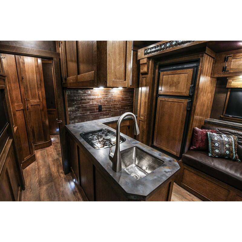15-in Square Hammered Copper Bar/Prep Sink in Nickel w/ 2-in Drain Opening (BS15EN2)